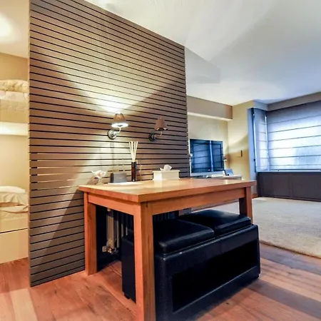 Apartment Gezellige Landelijke 4 Persoons Luxestudio, 50 M2 Met Schuin Zeezicht