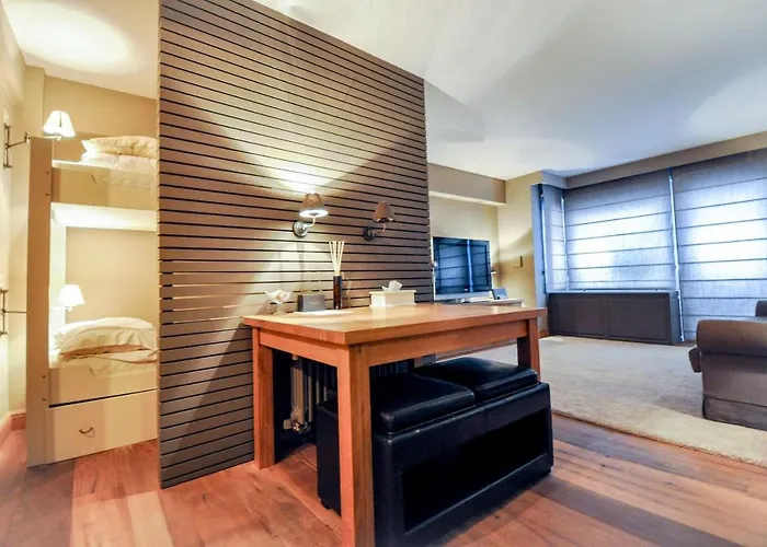 Apartment Gezellige Landelijke 4 Persoons Luxestudio, 50 M2 Met Schuin Zeezicht